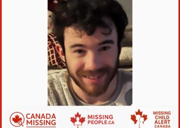 Photo of missing man Braeden, 24, from Timmins, Ontario.