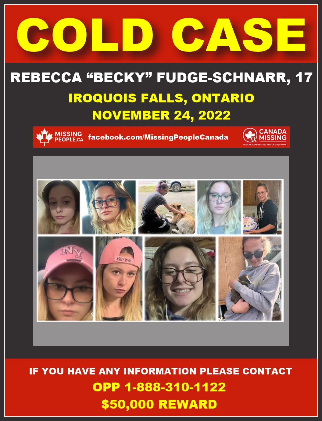 MISSING PERSON CANADA RELEASE