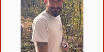 Photo of missing man Christopher, 31, from Brockville, Ontario.
