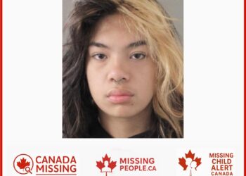 Photo of missing teen Jocelyn McKay, 15, from Kleefeld, Manitoba, who may be in the Niverville area.