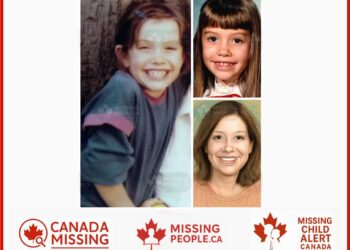 Age-progressed image and photo of missing girl Nicole Louise Morin, from Toronto, Ontario