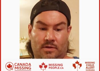 Photo of missing man Keith, age 41, from Brantford, Ontario, last seen September 17, 2025.
