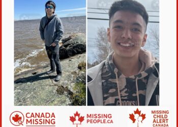 Photo of missing teen Isaac Rich-Gabriel, age 16, from Sept-Îles, Quebec.