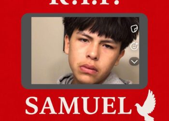 Photo of missing person Samuel Bird, age 14, from Edmonton.