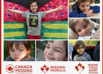 Photo of missing child Darius Macdougall, age 6, from Lethbridge, Alberta