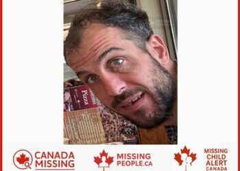 Photo of missing man Stephen Sands, age 37, from Pointe-Claire, Quebec.