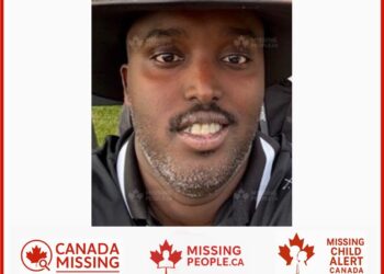 Photo of missing man Amin Abdulle, age 36, from Winnipeg, Manitoba.