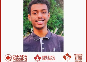 Photo of missing man Suleman, age 19, from Kitchener, Ontario
