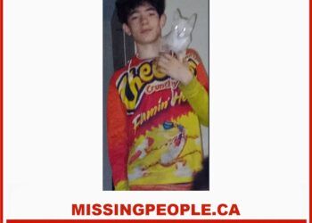 Photo of missing youth Brian, age 15, from Toronto, Ontario.