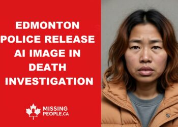 AI-generated image released by Edmonton Police to help identify deceased woman found in bin.