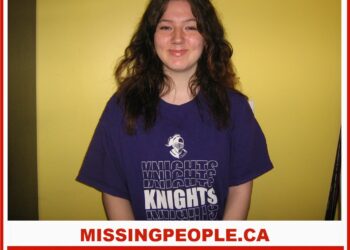 Photo of missing girl Hope McLaughlin, age 16, from Moncton, New Brunswick.