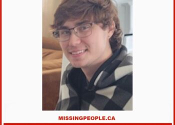 Photo of missing man Jaimie Lin Tuininga, age 24, last seen in Edmonton, Alberta.