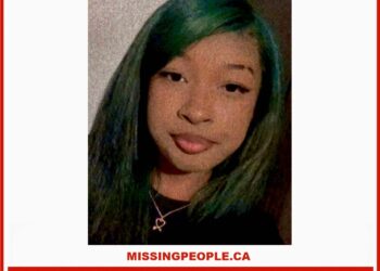 Photo of missing girl Kierra Moosomin, age 14, from North Battleford, Saskatchewan.