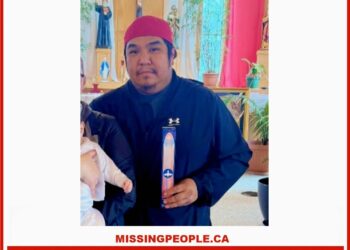 Photo of missing man Jerome Jack, age 41, from Sheshatshiu, Newfoundland.