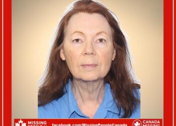 Photo of missing senior Kathleen Erickson, age 74, from Moose Jaw, Saskatchewan.