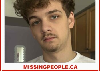 Photo of missing teen Landen Roy, age 16, from Orillia, Ontario.