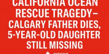 Photo related to incident involving Calgary father Yuji Hu and missing five-year-old daughter at Garrapata State Beach in California.