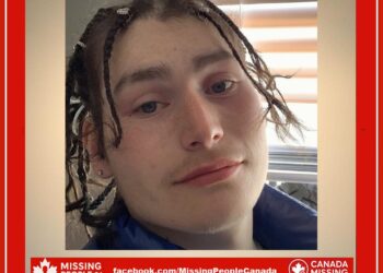 Photo of missing person Aaron, age 27, dark blonde hair in braids, from Toronto, Ontario.