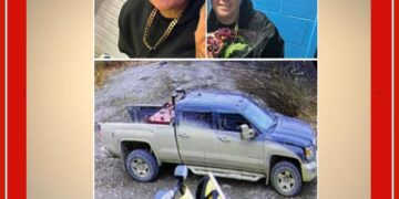 Photo of missing man Dylan Barnaby, 32, short red hair, brown eyes, black glasses, forearm tattoos, from Listuguj, Quebec.