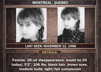 MISSING PERSON CANADA RELEASE