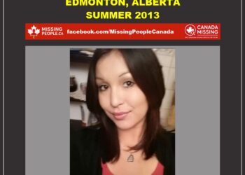 Shelly Tannis Dene, 25, missing since August 2013 from Edmonton, Alberta – over 12 years today.