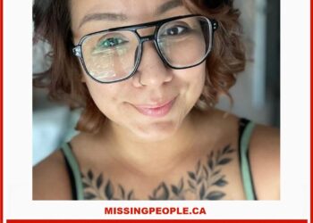 Photo of missing woman Kristen Bressette, age 32, from London, Ontario.