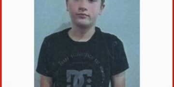 Photo of missing boy Arlow Pinette, age 13, from Red Deer, Alberta.