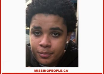 Photo of missing youth Joshua, age 14, from Toronto, Ontario.