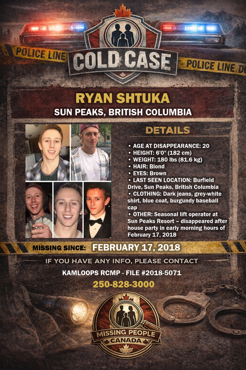 MISSING PERSON CANADA RELEASE