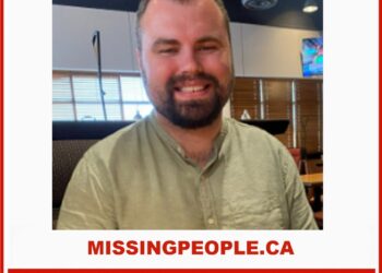 Photo of missing man Daniel, age 30, from North Bay, Ontario.
