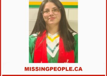 Photo of missing girl Lila Claire Robicheau, age 17, from Conway, Digby County, Nova Scotia.