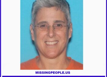 Photo of missing professor Wiley Davi, 57, gray hair, from Peaks Island, Maine.