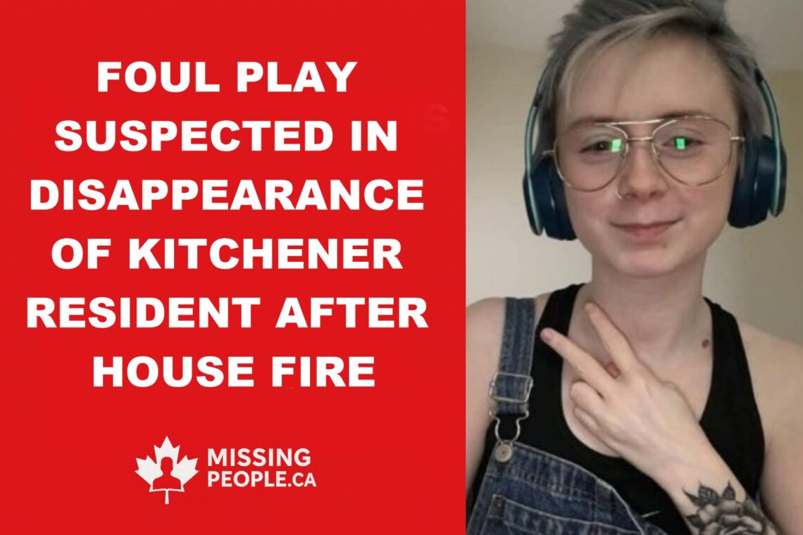 Photo of missing person Eli Wood, 25, from Kitchener, Ontario.