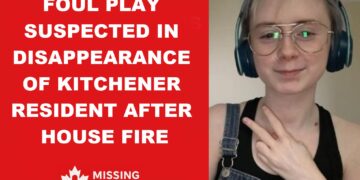 Photo of missing person Eli Wood, 25, from Kitchener, Ontario.