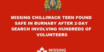 MISSING PERSON CANADA RELEASE