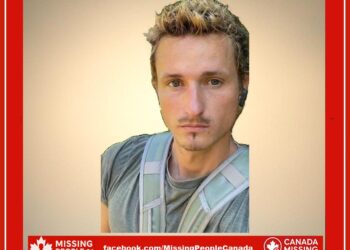 Photo of missing man Michael Rubin, age 37, short blonde hair, blue eyes, from Nanaimo, British Columbia.