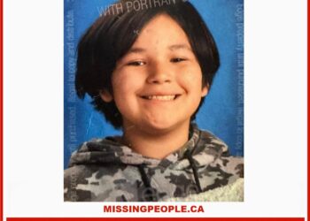 Photo of missing boy Jacob WahpoosyEN, age 11, from Regina, Saskatchewan.