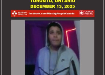Photo of missing youth Joshua, age 15, from Toronto, Ontario.