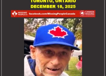 Photo of missing person Ralph, age 66, from Toronto, Ontario.