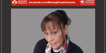 Missing woman Jody August, 47, long brown hair, brown eyes, last seen in Edmonton, Alberta