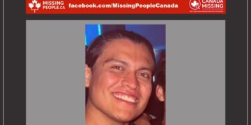 Photo of missing person Andreas, age 26, from Toronto, Ontario.