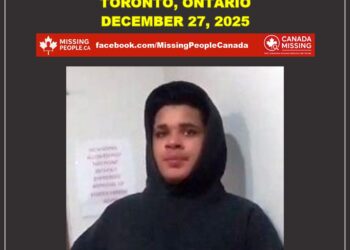 Photo of missing youth Joshua, age 15, from Toronto, Ontario