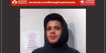 Photo of missing youth Joshua, age 15, from Toronto, Ontario