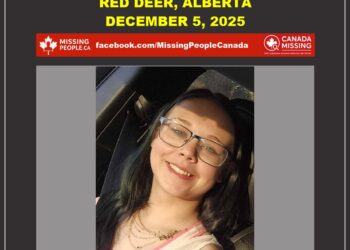 Photo of missing female teen Jayde Zimmer, age 14, from Red Deer, Alberta