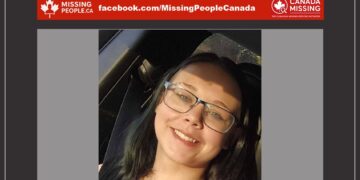 Photo of missing female teen Jayde Zimmer, age 14, from Red Deer, Alberta