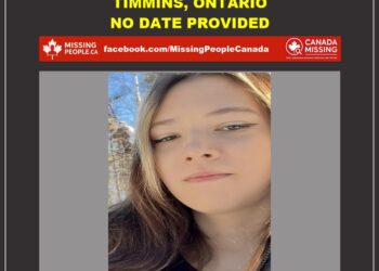 Photo of missing female teen Maya, age 15, from Timmins, Ontario