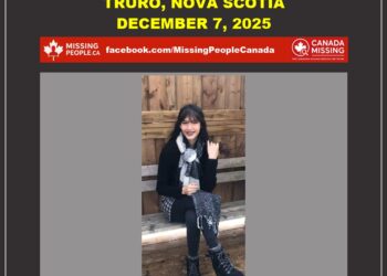 Photo of missing woman Megan Lilley, age 20, from Truro, Nova Scotia.