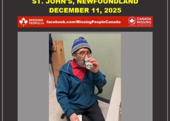 Photo of missing man Roger King, age 62, from St. John's, Newfoundland and Labrador.