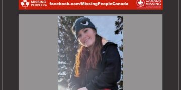 Photo of missing female teen Jade Gauthier, age 13, from Carvel, Alberta