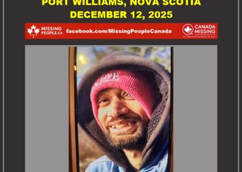 Photo of missing man Vishal Kashyap, age 24, from Port Williams, Nova Scotia.